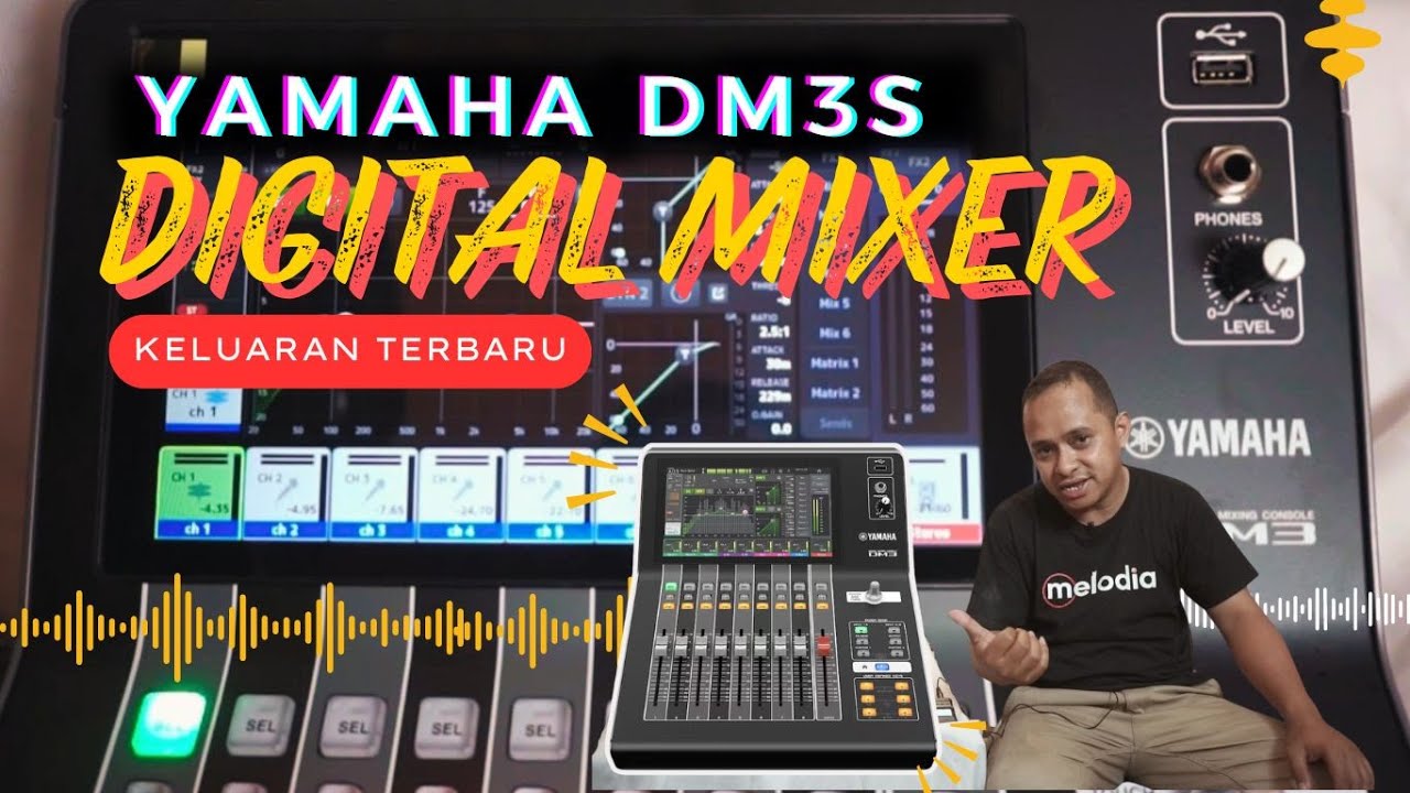 DIGITAL MIXER YANG COMPACT PUNYA FITUR SEABREG DAN SANGAT FUTURISTIk TERBARU DARI YAMAHA, PLEASE CEK