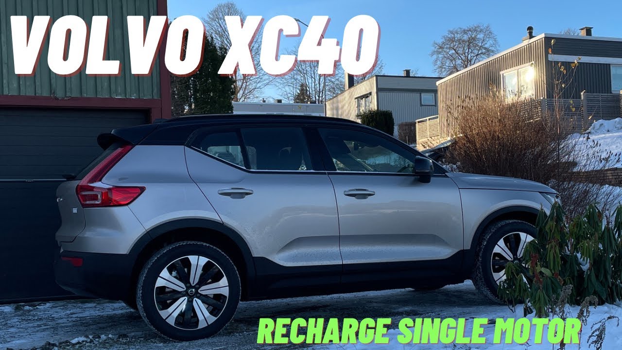 Volvo XC40 Recharge Extended Range Core Single Motor| EL- Bil | MY24 | Schuko Laddare 8A|Ladda Hemma