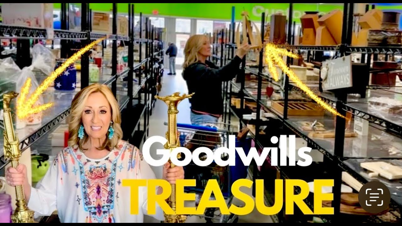 Goodwill Thrift Hunt и лот винтажных товаров, в который вы не поверите!