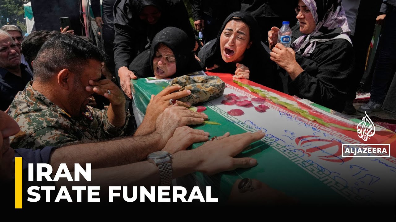 Tehran Holds Massive Funeral for Victims of Israeli Attacks