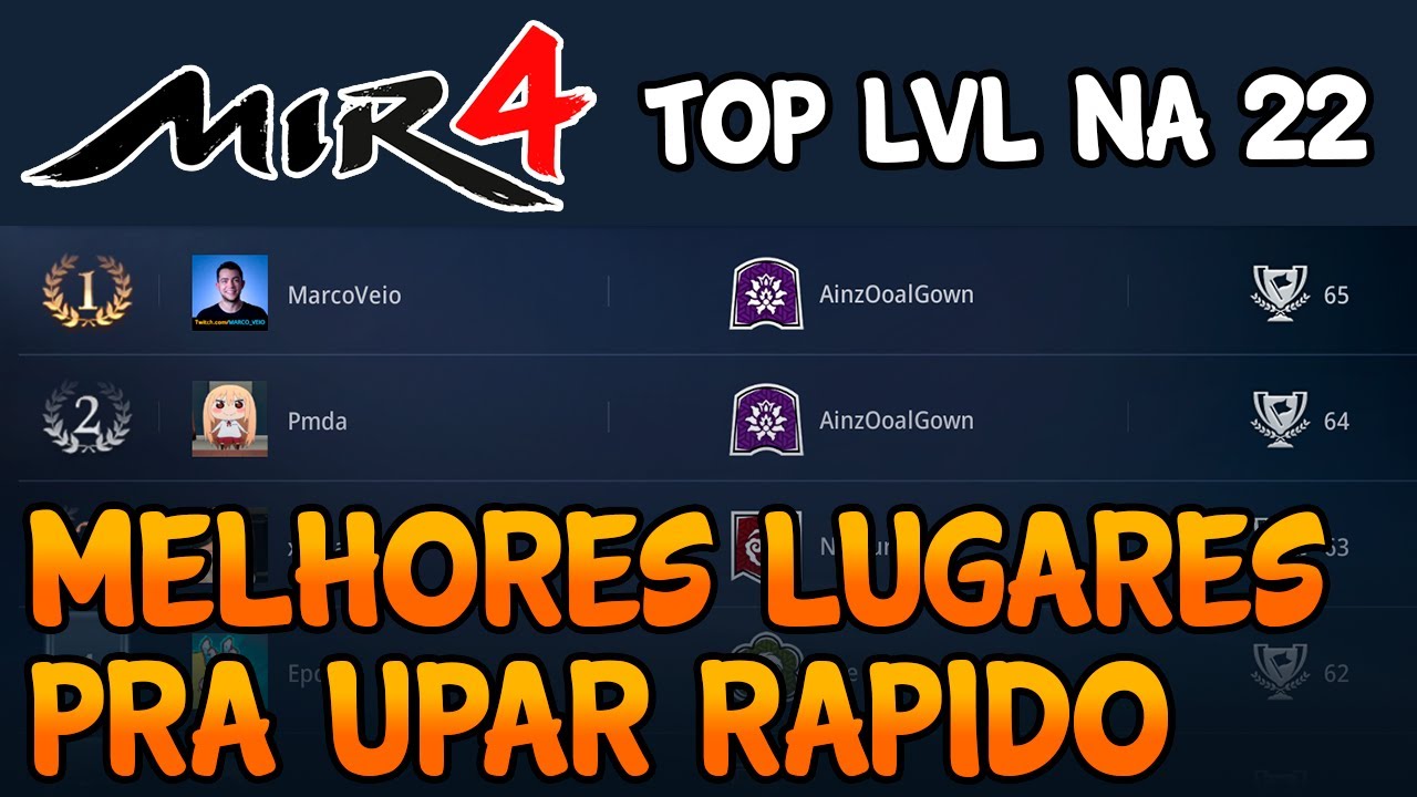 MIR4 - Melhores lugares pra farmar do jogo (LVL 43-62)