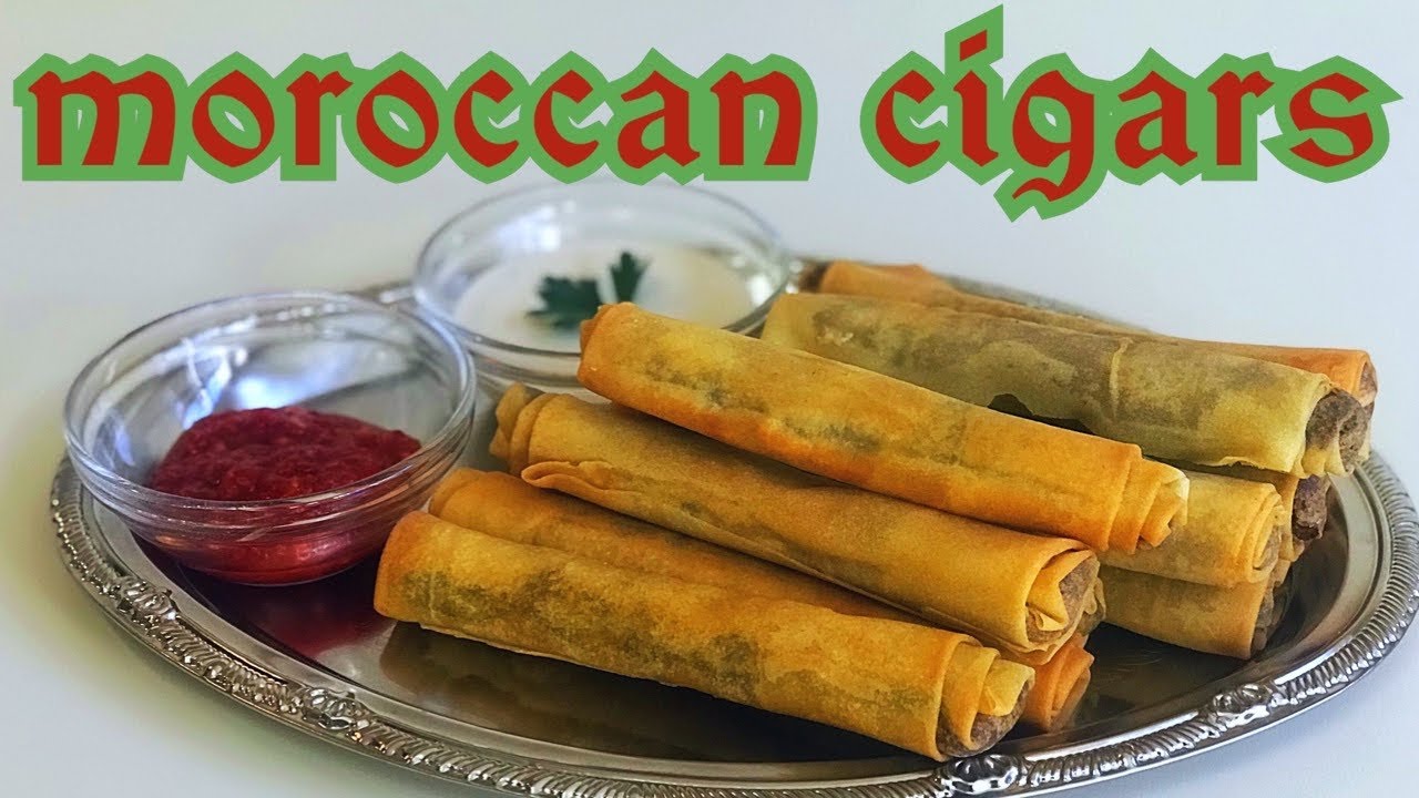 Moroccan Cigars / Spring Rolls recipe 👌 ‏أكله مغربيه