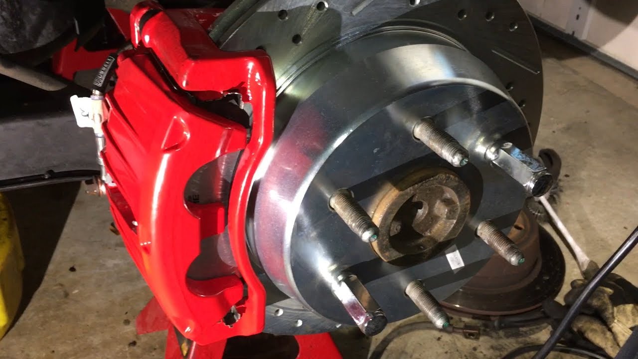 Rear Install Power Stop Brakes Rotors Calipers Pads Parking - Chevy Tahoe