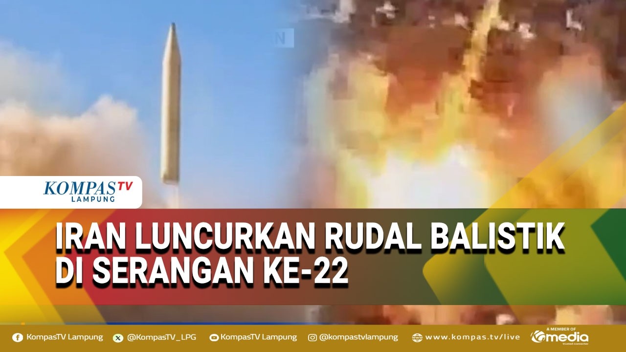 Detik detik Iran Luncurkan Rudal Balistik, Israel Klaim Hancurkan Bunker Ali Khamenei