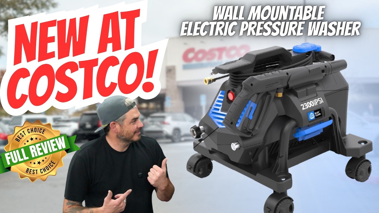 New PRESSURE WASHER AT COSTCO for 2026 - AR Blue XWM2300 FULL REVIEW!