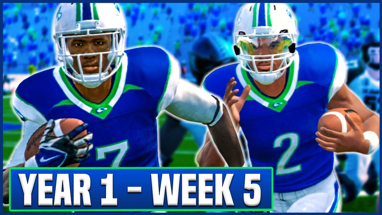 NCAA Football 14 Teambuilder Dynasty Year 1 - Week 5 vs Hawaii | Ep.8