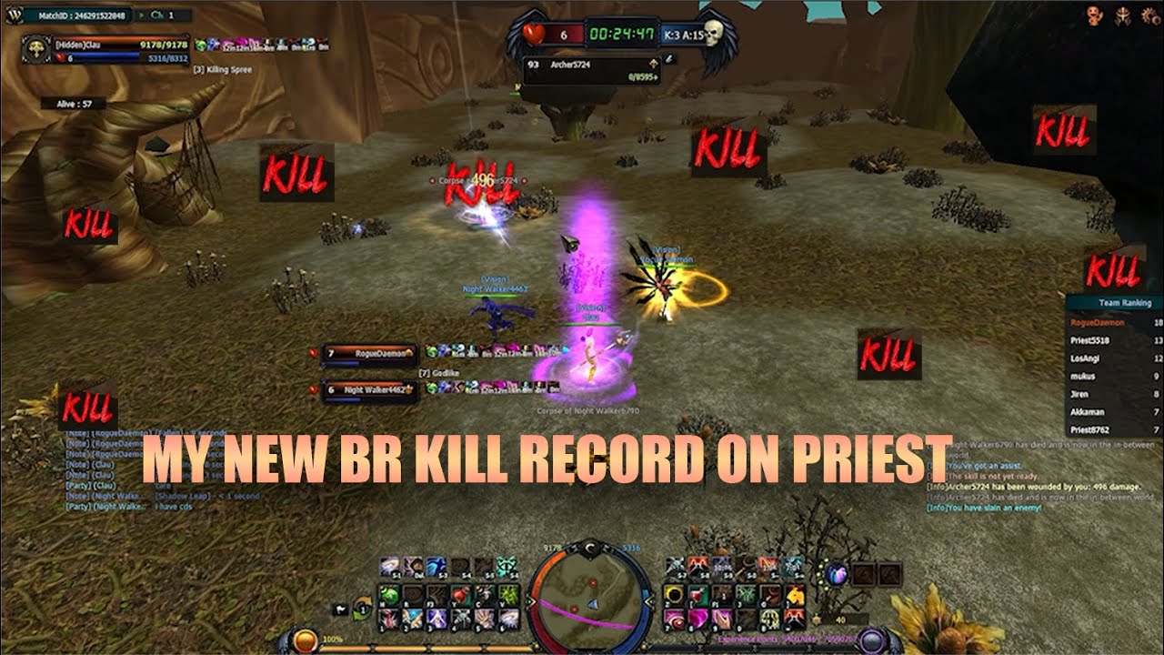 MY NEW BR KILL RECORD ON PRIEST IN 4Vision | 4Story