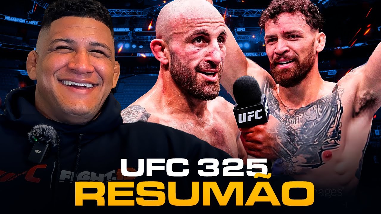 RUFFY SIMPLESMENTE IMPECÁVEL E VOLK É O MAIOR PESO-PENA DE TODOS OS TEMPOS | RESUMO UFC 325