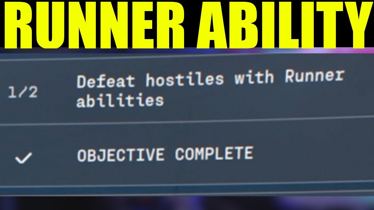 Marathon - how to defeat hostiles with runner abilities