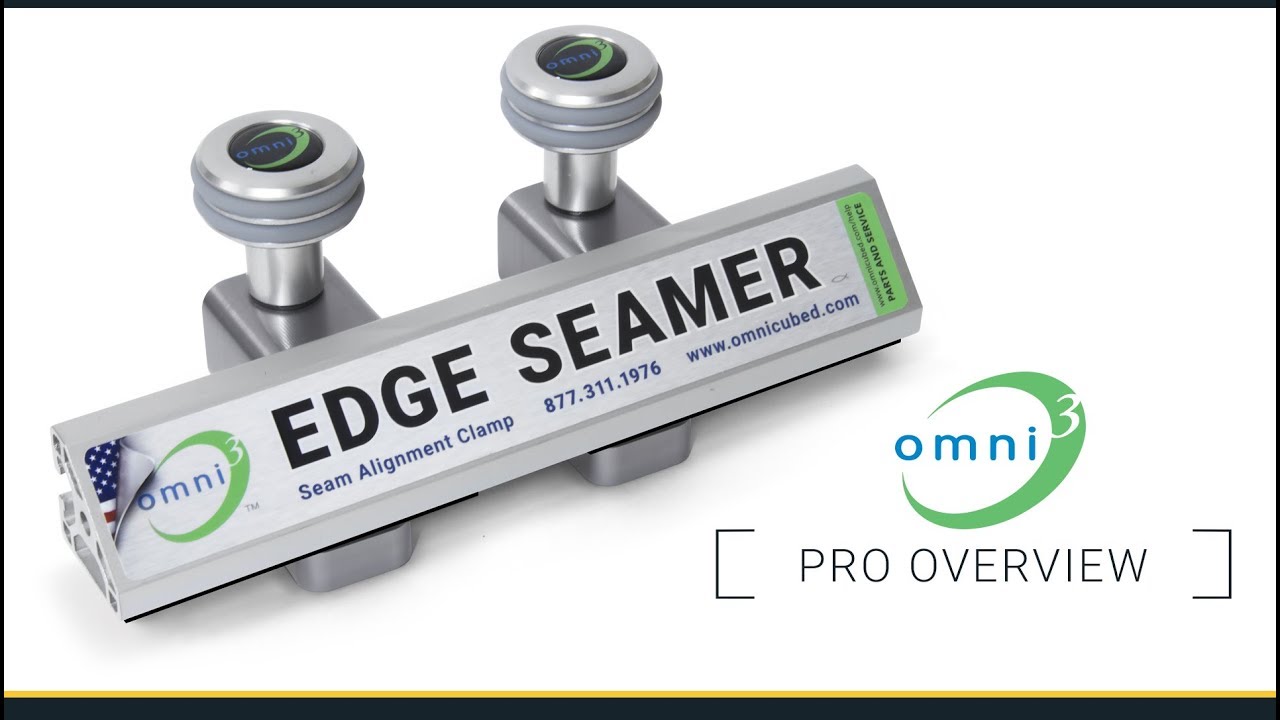 Omni Cubed Pro Overview: Edge Seamer
