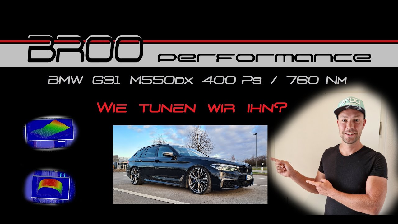 BMW G31 M550D ST1+ @brooperformance Wie optimieren wir ihn?  Dragy 100-200