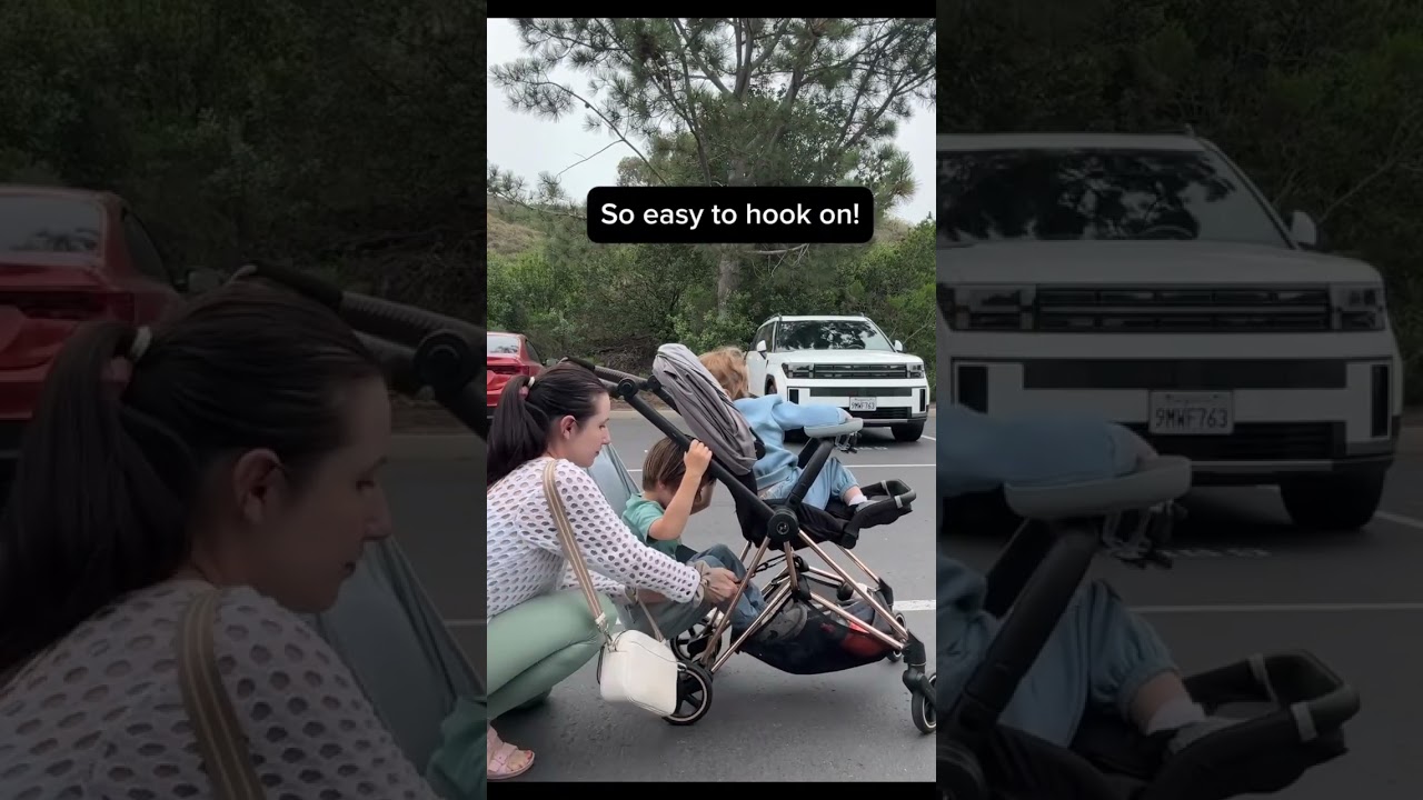 How I turned my double stroller into a triple... I&rsquo;m pregnant with baby #3 and was legit terrified