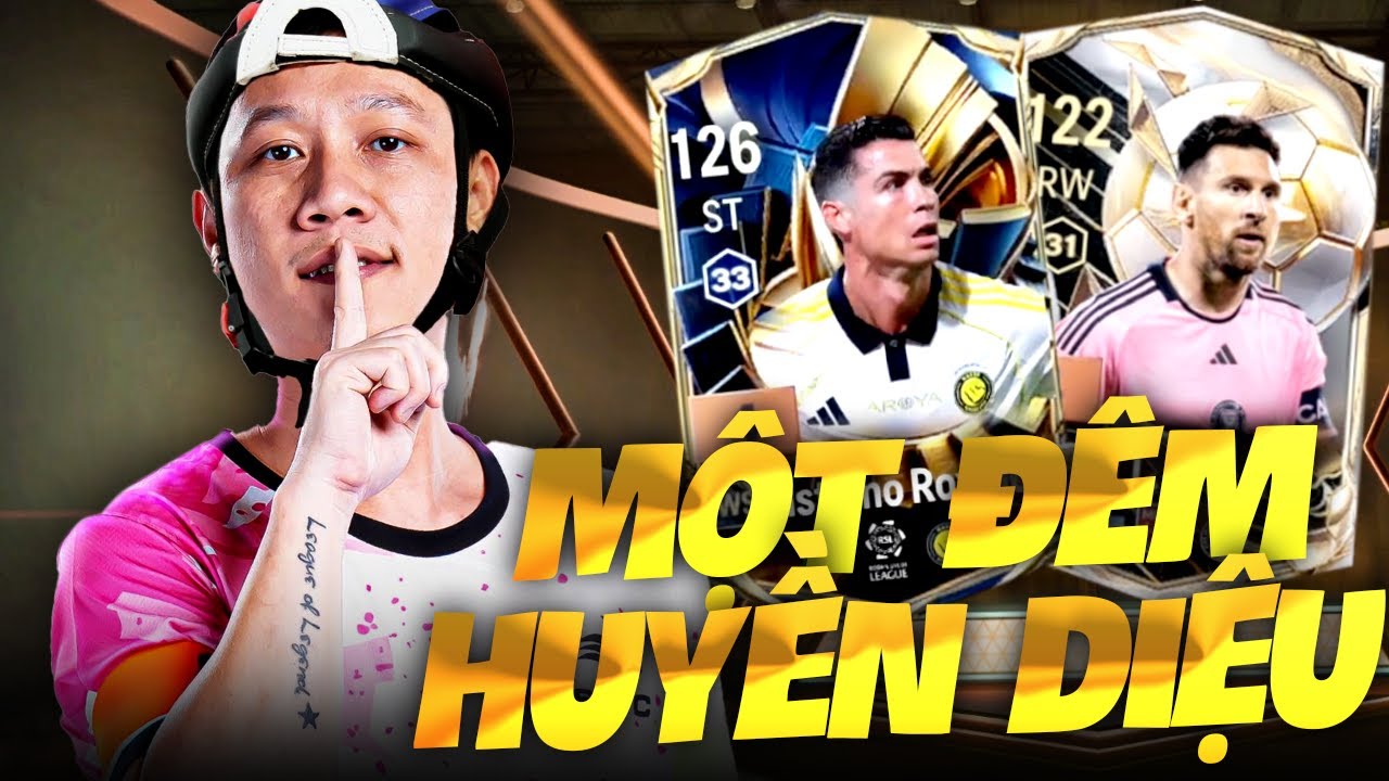 FC ONLINE | ĐÊM HUYỀN DIỆU ĐÁNG NHỚ CỦA THẦY BA KHI SỞ HỮU ĐƯỢC CẢ MESSI LẪN CR7