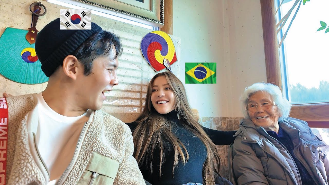 할머니에게 브라질 여자친구를 보여드렸더니....!