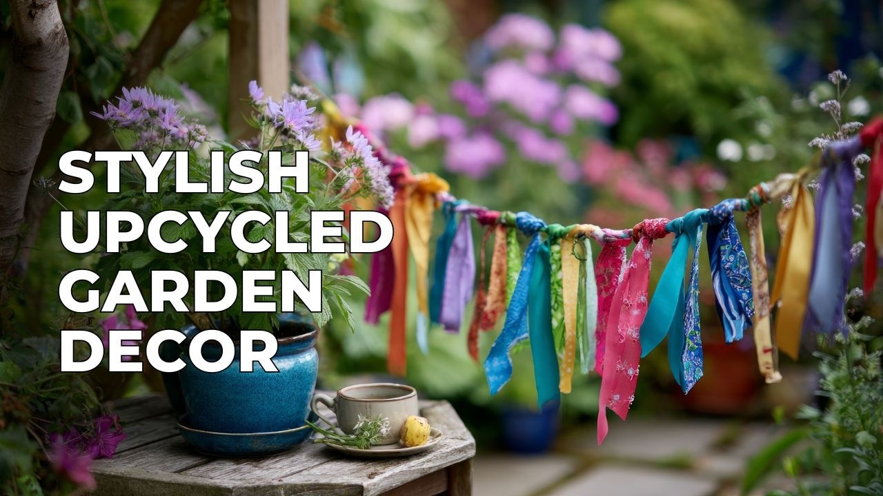 DIY Garden Ideas Using Recycled Materials