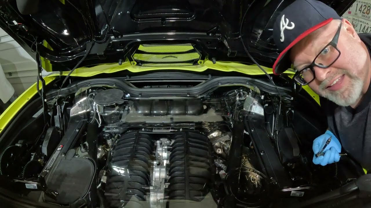 Installing HTC Clear Engine Cover on the 2024 Z06 #c8z06 #paragonperf #rapidrev #corvette  #c8