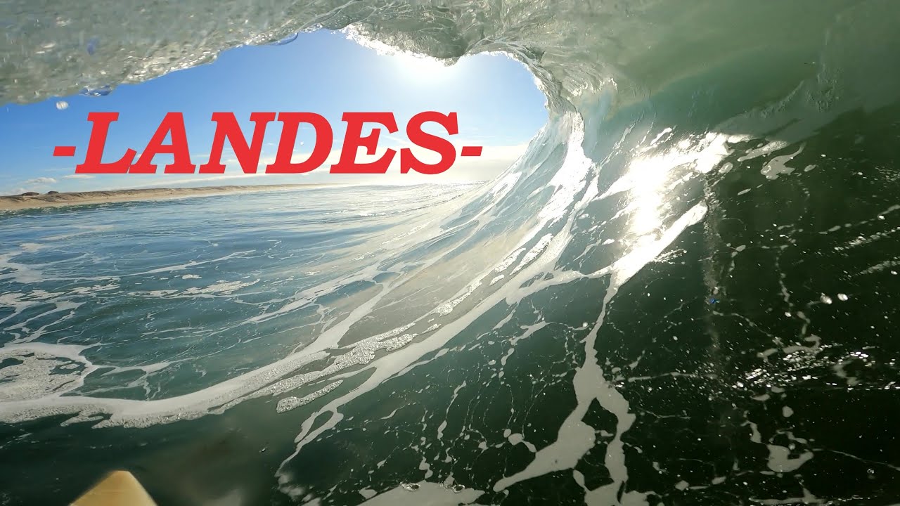RAW SURF POV GO PRO MESSANGES - BARRELS ET TURNS - (2 bonnes sessions dans les landes)