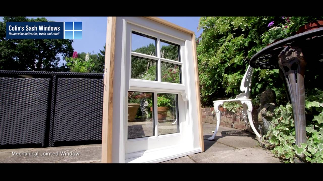 Colin's Sash Windows Mechanically Jointed UPVC Sliding Sash Window
