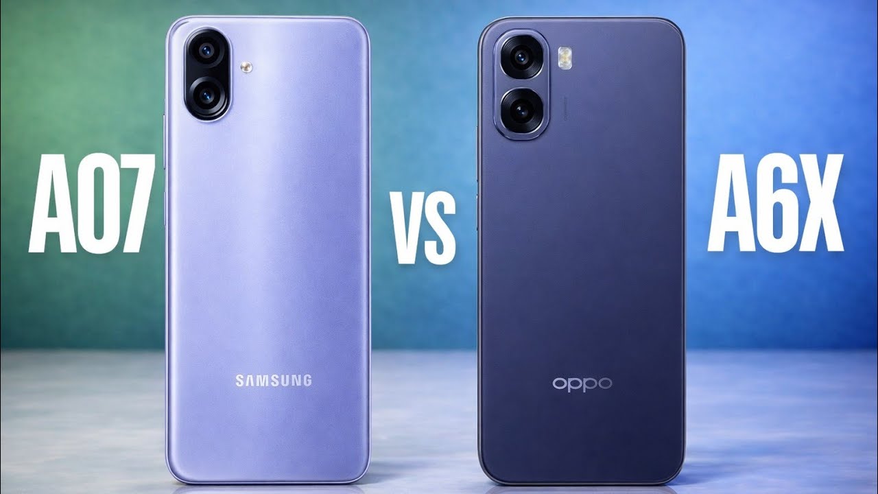 OPPO A6x 5G Vs Samsung A07 5G | Comparison | 