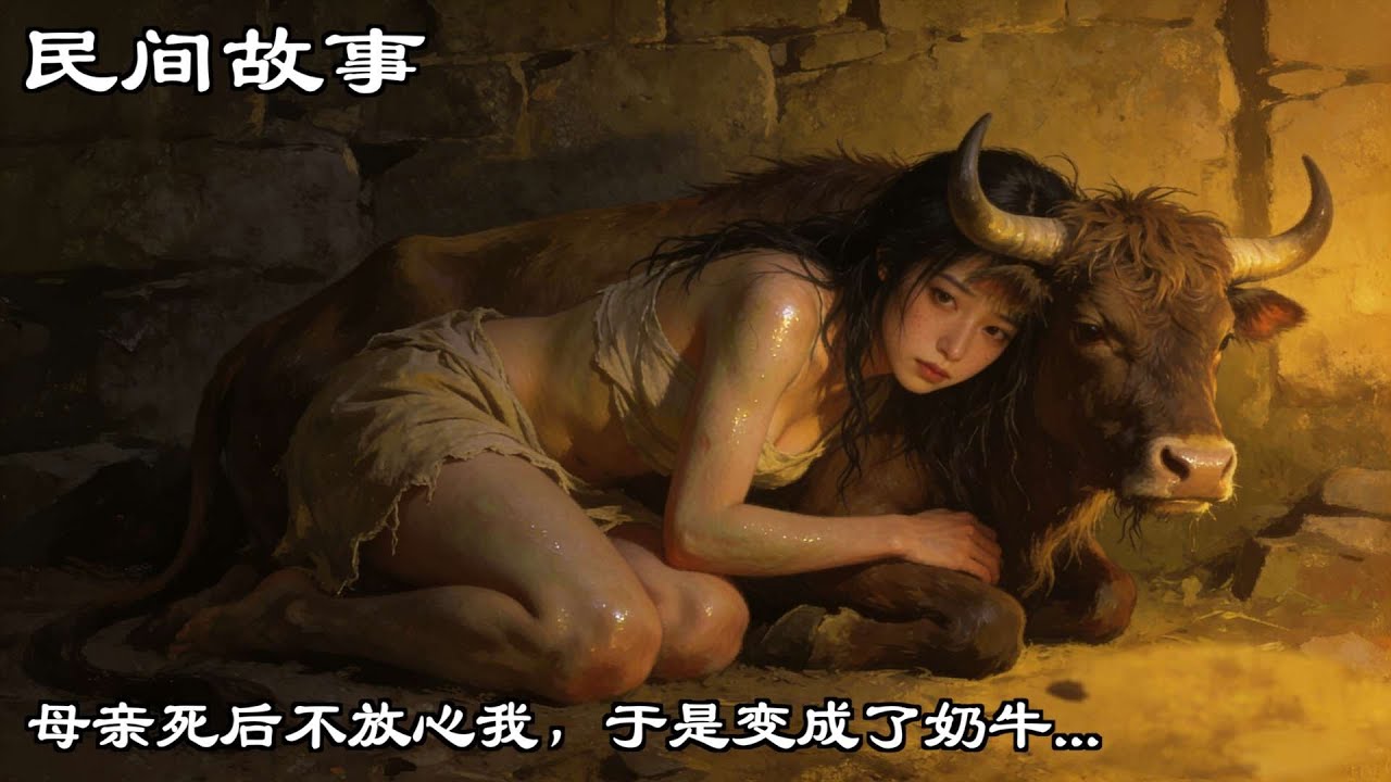 民间故事，我的母亲去世后，变成了奶牛...#民間故事  #奇聞異事  #動漫