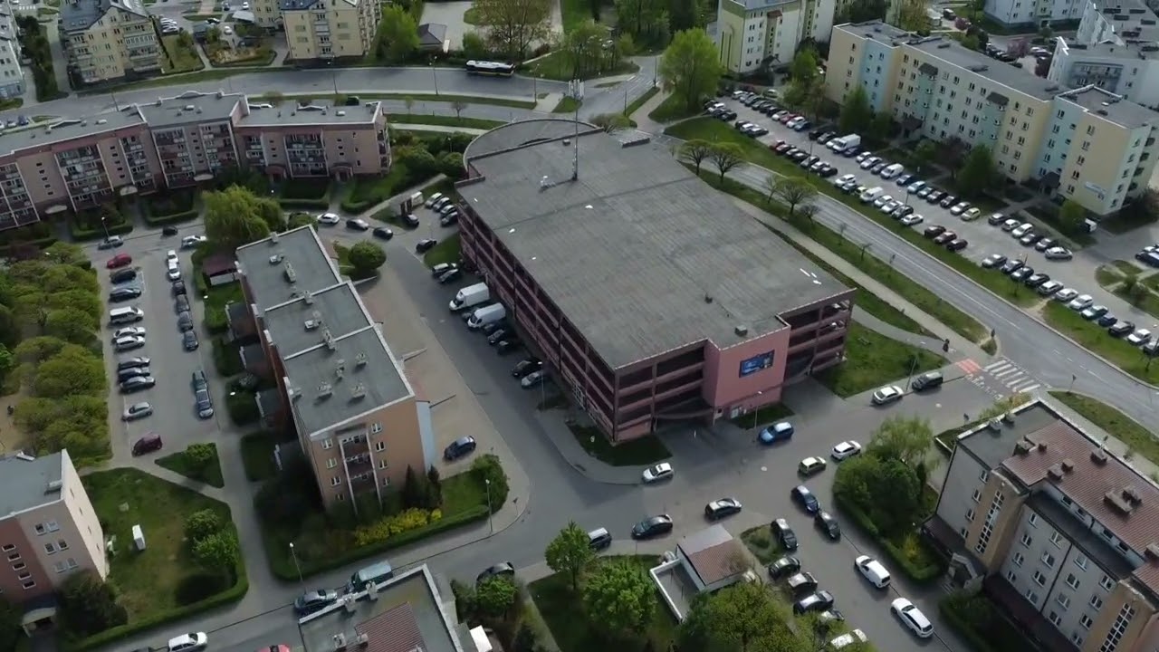 DJI mini 2. Płock, oś. Podolszyce Południowe i Grabówka.
