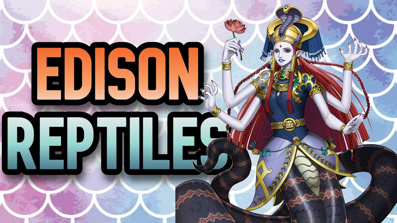 Reptile Yugioh Edison Deck - Yugioh Edison Ranked Gameplay