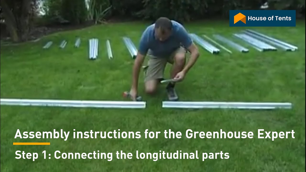 Expert - Premium, Royal, Titan, Rubin - Step 1 Connecting the longitudinal parts