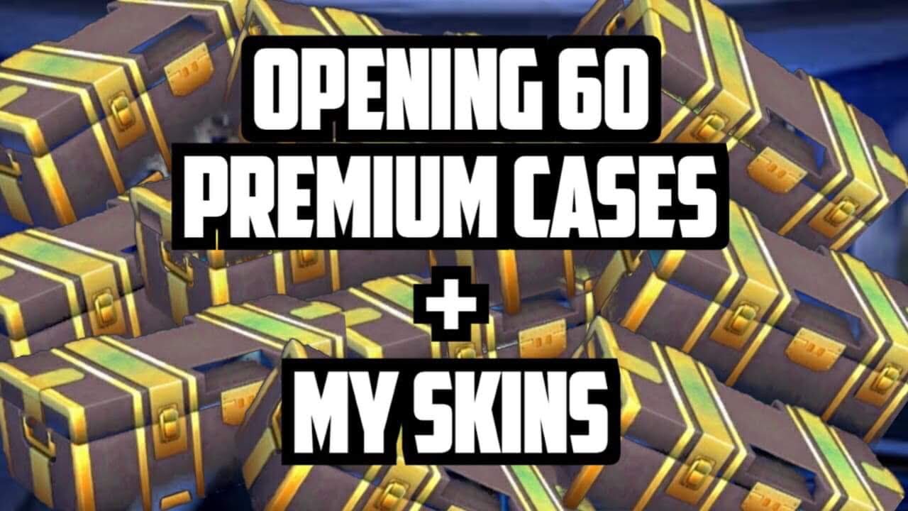 Opening 60 Premium Cases, buying a knife ?? + my all skins !! | Critical Ops