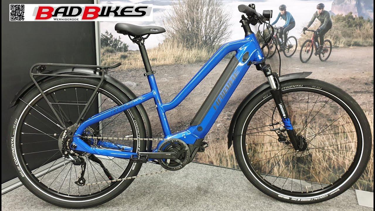 Haibike Trekking 4 InTube 500Wh Yamaha PW-TE System 60NM Side Switch Elektro Fahrrad EBike 2022