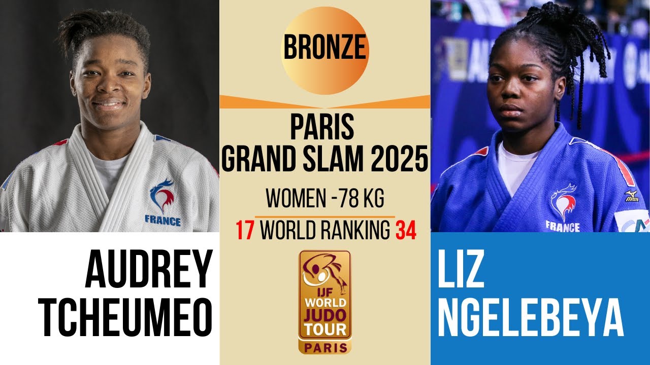 Audrey TCHEUMEO VS Liz NGELEBEYA | PARIS Grand Slam 2026 | BRONZE -78 kg