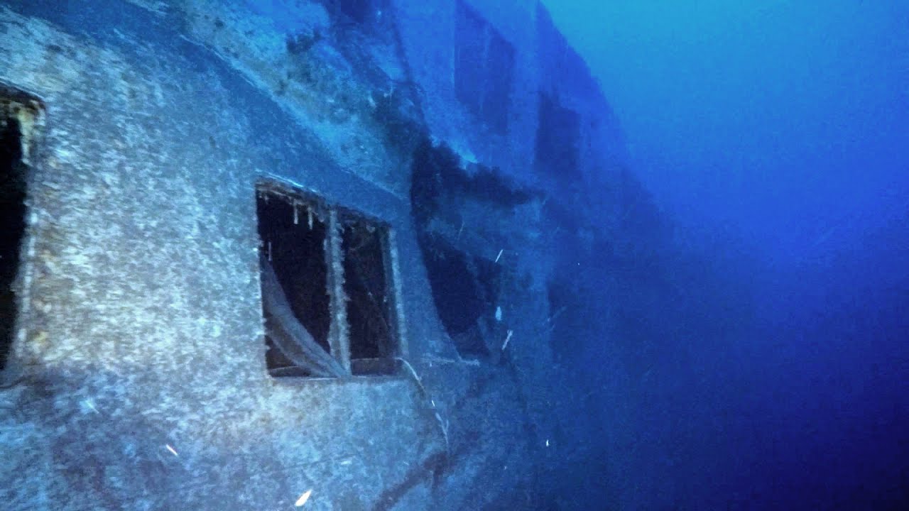 ROV Super Achille, shipwreck inspection, video sample .