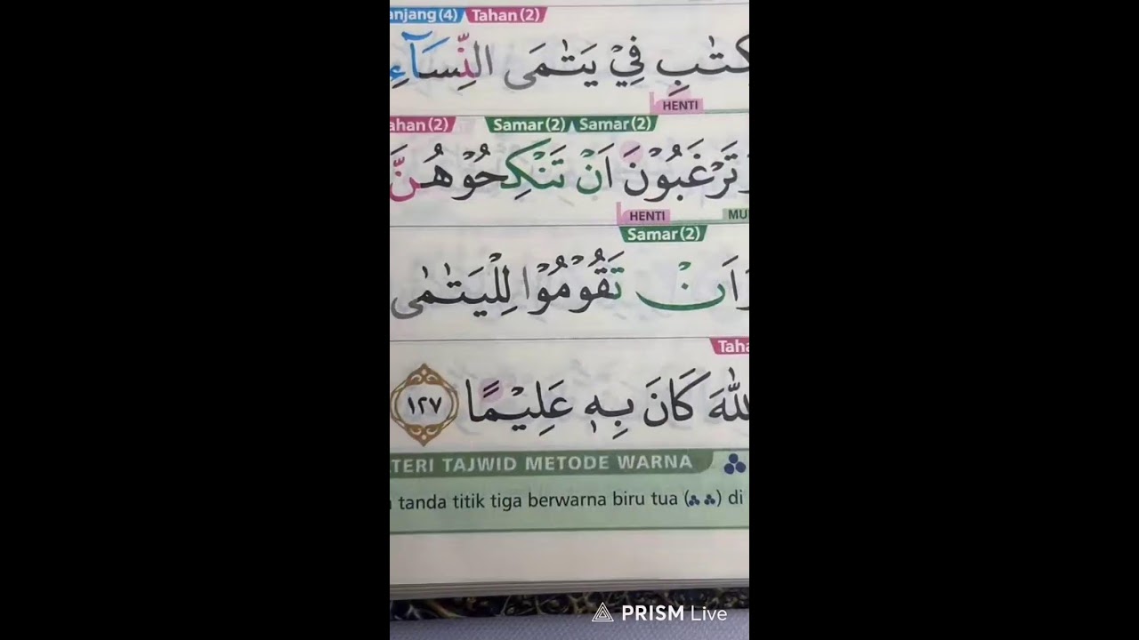 Membaca Quran Dan Belajar Tilawat Ep 155