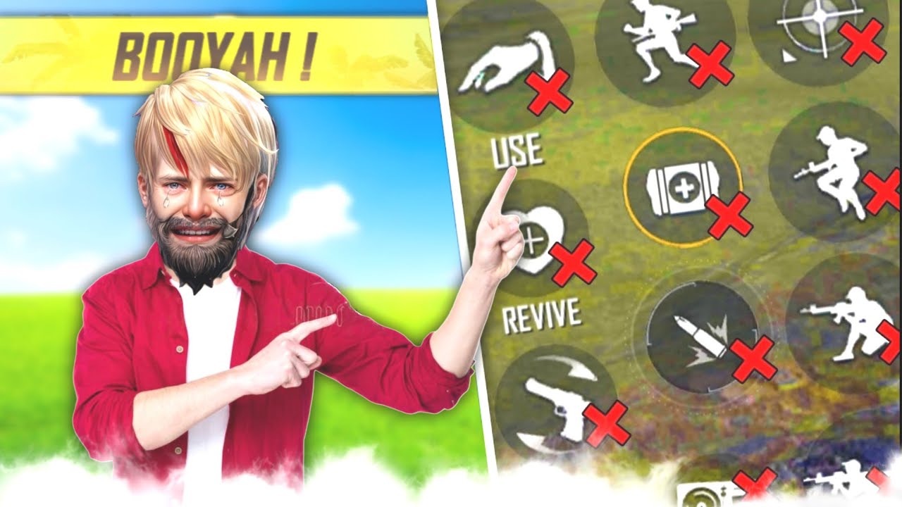I Tried to Get BOOYAH Without HUD in Free Fire 😱