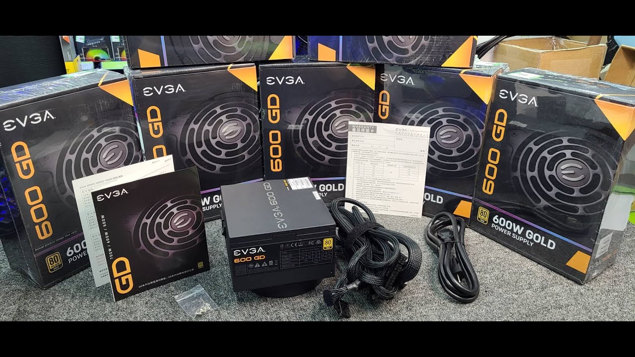 欣亞數位-艾維克EVGA 600 GD電源供應器開箱(Unboxing)