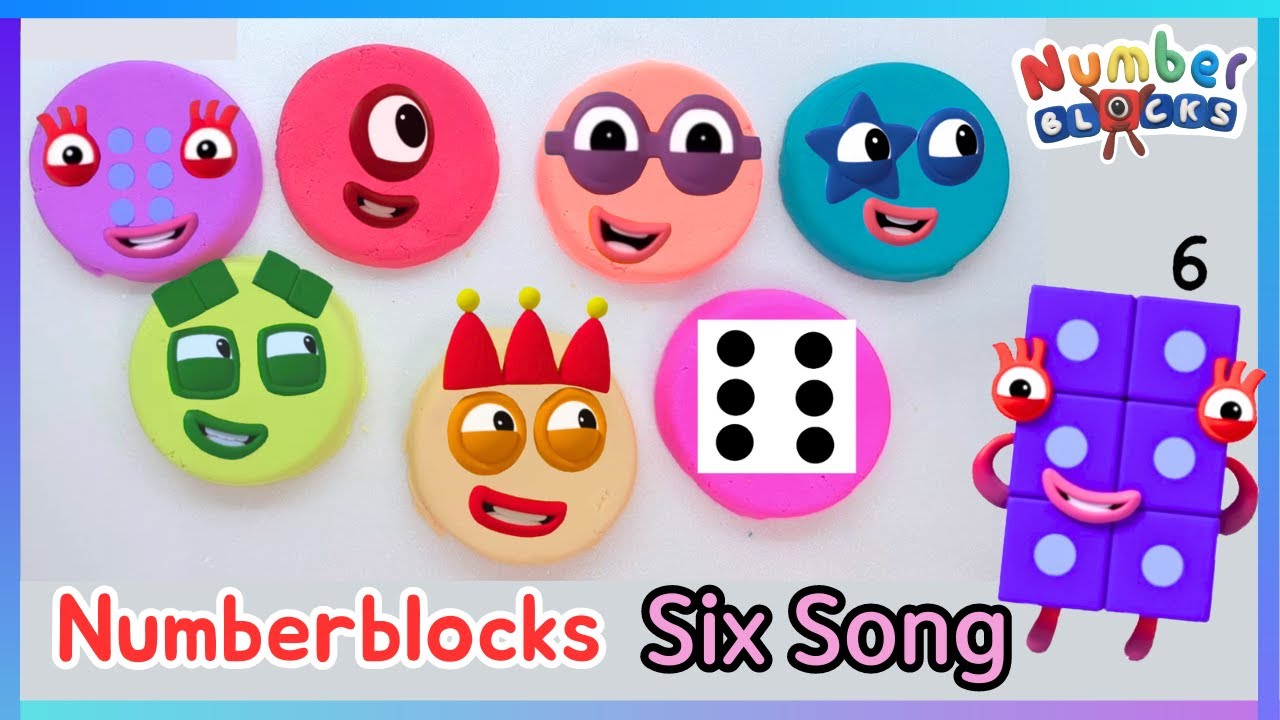 [숫자송]Numberblocks 6 Song 넘버블럭스 노래 따라하기 | Learn to Count | Sing-along