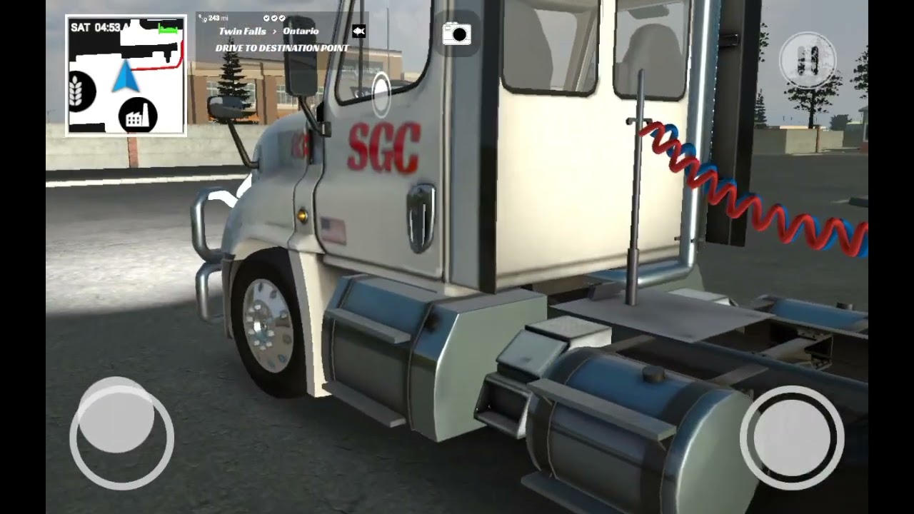 Hooking To A Trailer in Truck Simulator PRO US!