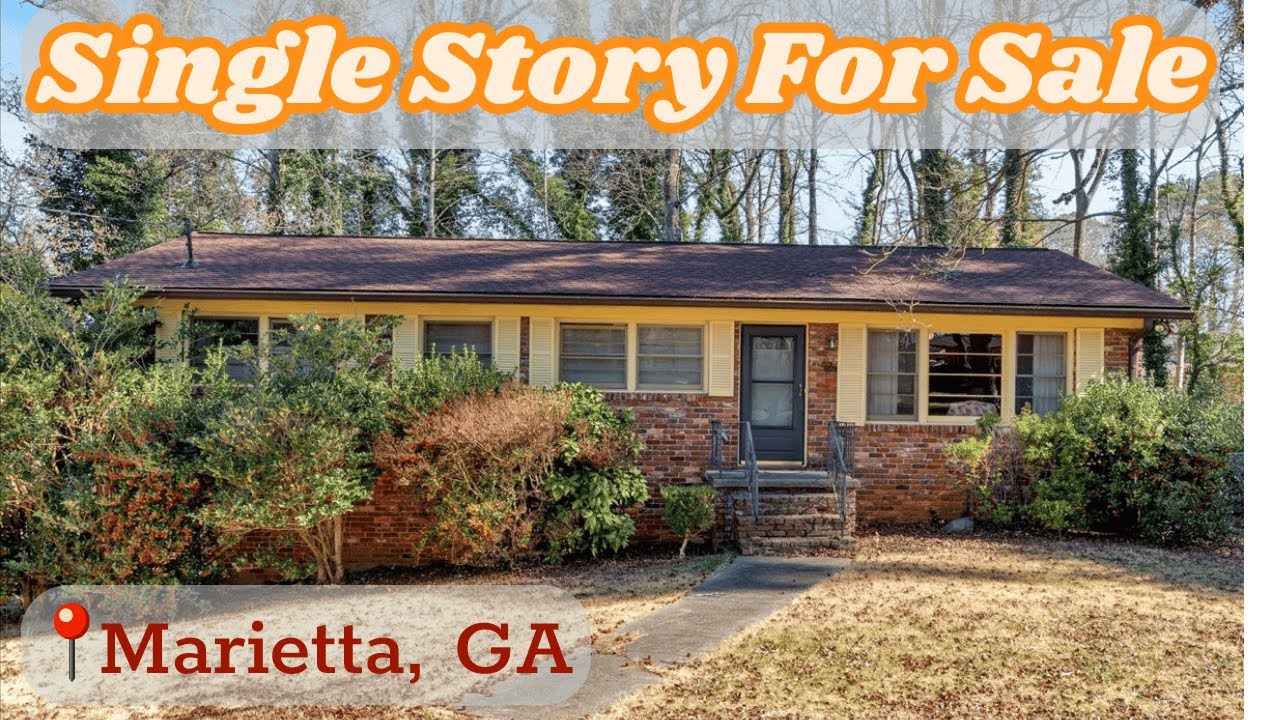 Marietta House FOR SALE | Ranch on Basement