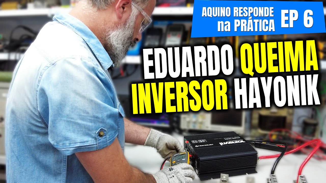 QUEIMOU Inversor de Onda Modificada ou defeito no Multímetro?