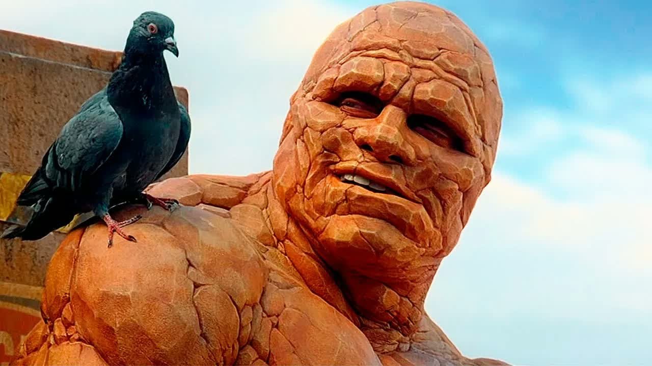 The Thing SAVES a Man on the Bridge | Fantastic Four Epic Rescue Scene | Best Superhero Moments