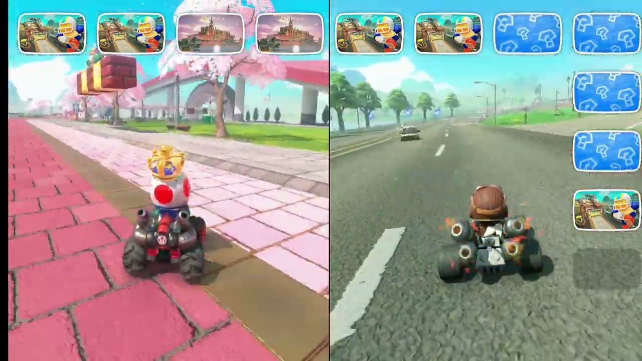 MARIO KART OFF TO THE RACES!