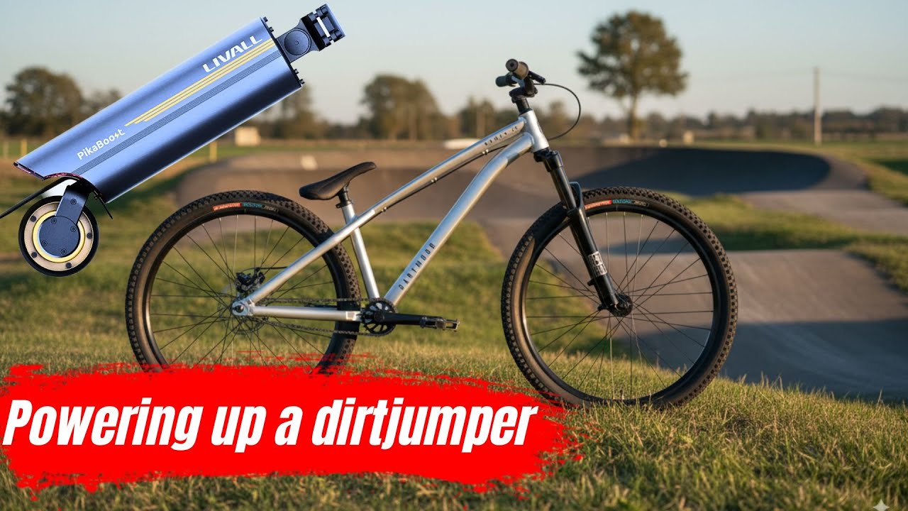 Making a dirtjumper electric | Pikaboost 2 REVIEW