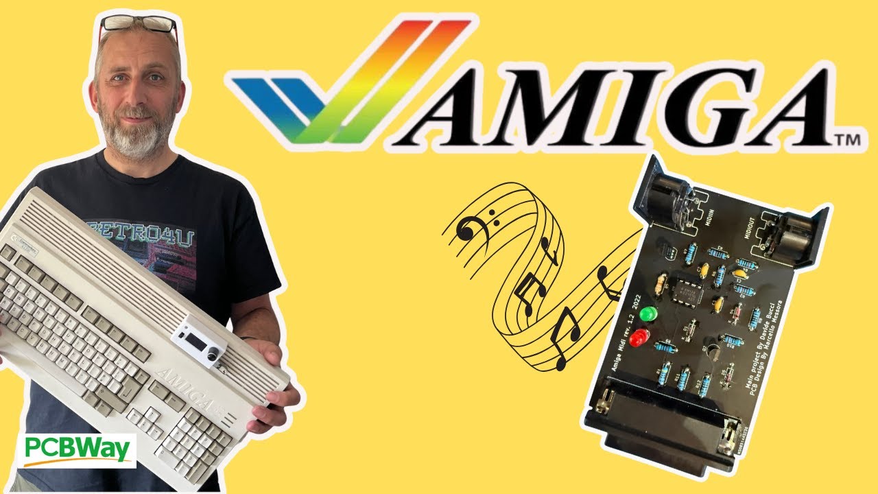Adding MIDI Support to a Commodore Amiga – DIY Adapter Build!