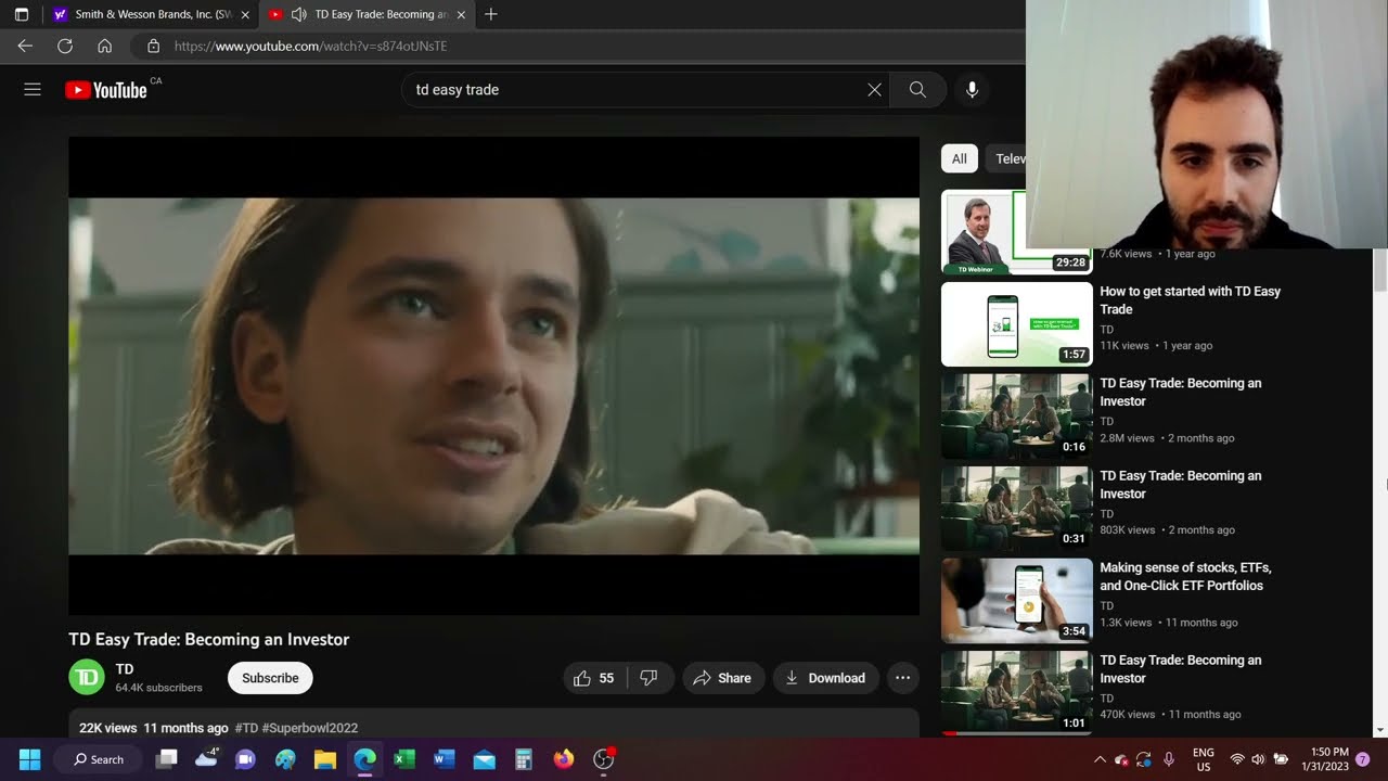 Reacting to TD EasyTrade Commercial: Don't Learn, Just Give Us Your Money