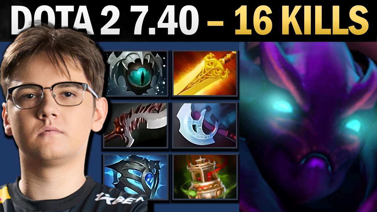 Spectre Pro Carry with Radiance and 16 Kills - Dota Gameplay