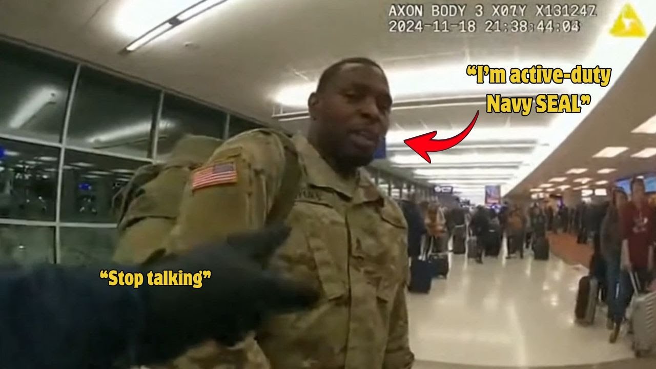 Racist Cop Arrests Black Navy SEAL Boarding Flight Home—Airport Fires Security Firm, $9M Lawsuit