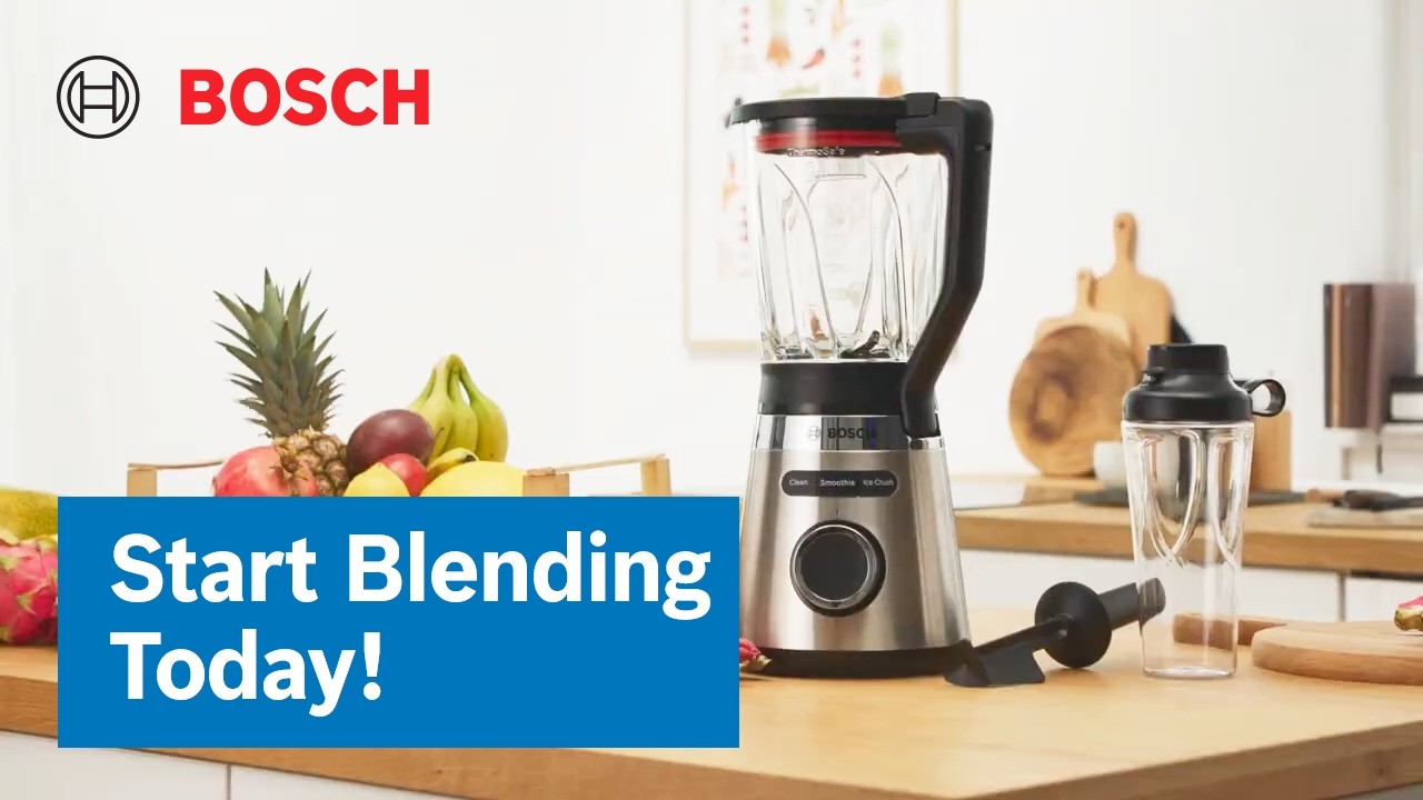 Bosch VitaPower Serie | 4 blender - How to start using?