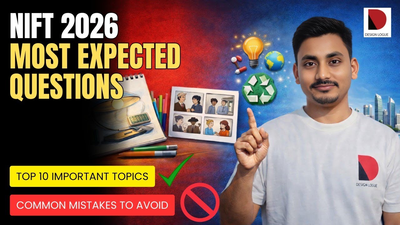NIFT 2026 | Most Expected Questions | CAT & GAT Important Topics 