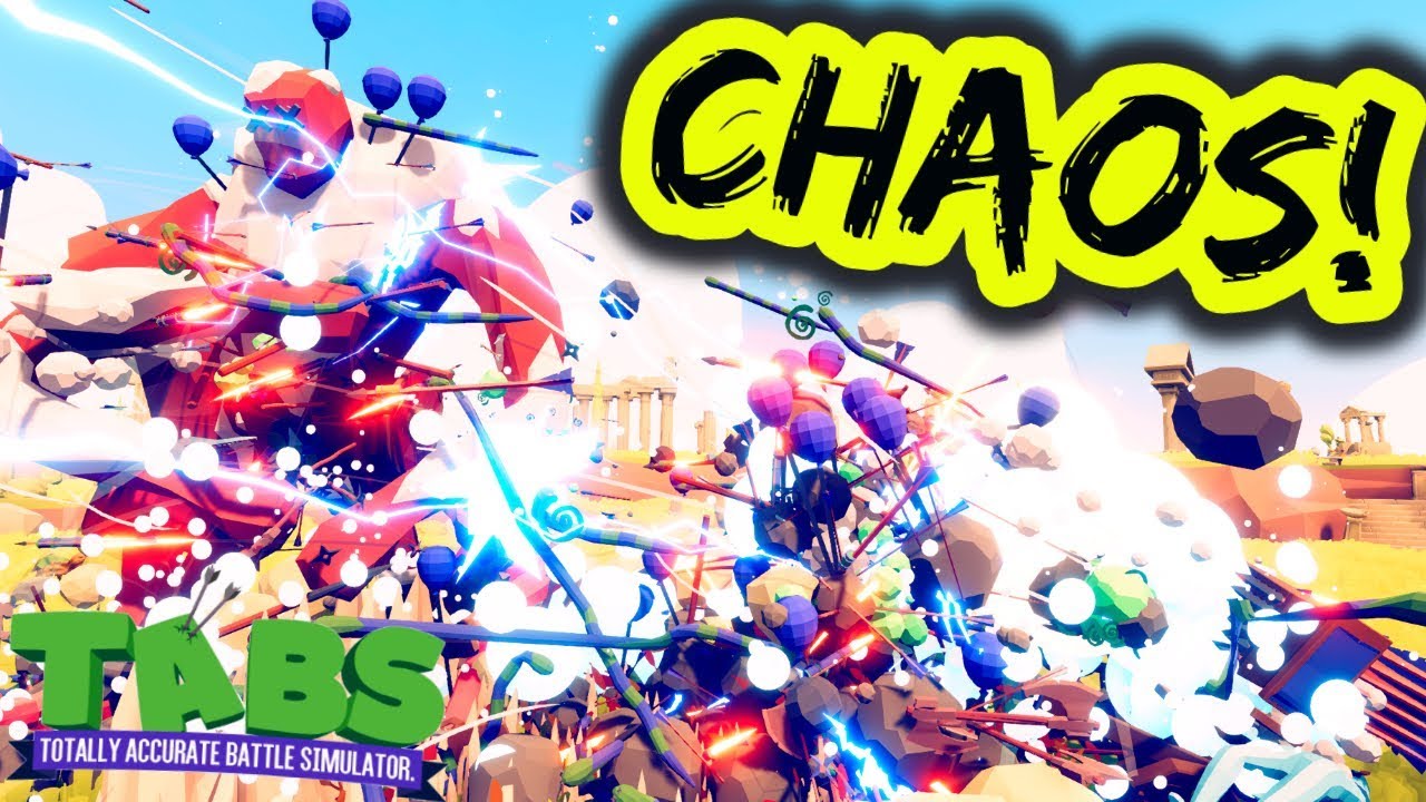 Insane! Chaos Launcher vs Every Unit + Bobnus - TABS ORIGINAL MODS Renaissance Update