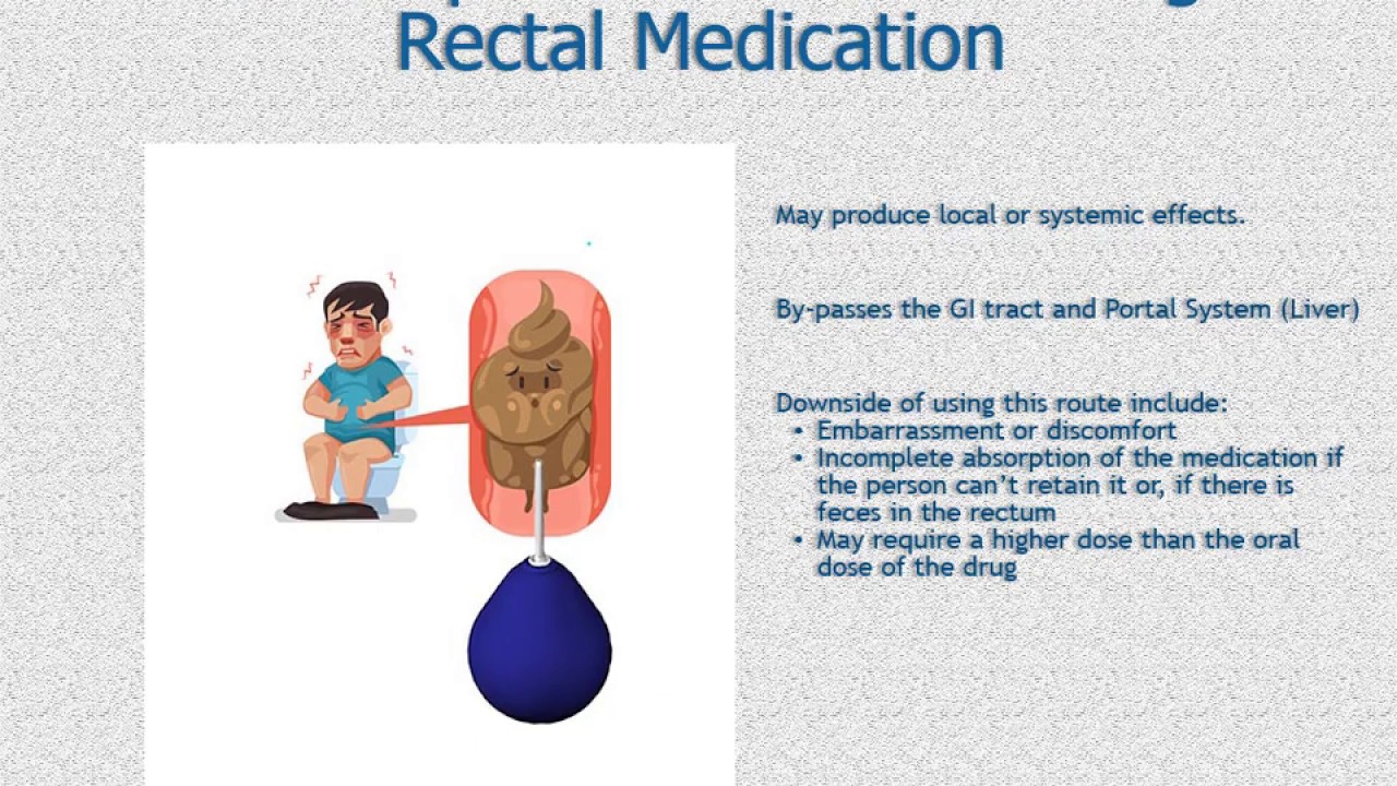 Rectal Route of Administration