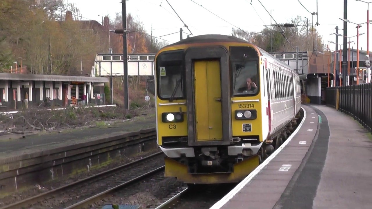 *RARE* Greater Anglia 153309 + 153314 + 153322 pass through Kings Norton